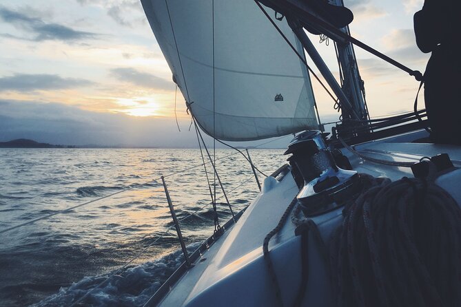 Corfu Island Sunset Cruise on Sailing Boat - Breathtaking Sunset and Majestic Bay