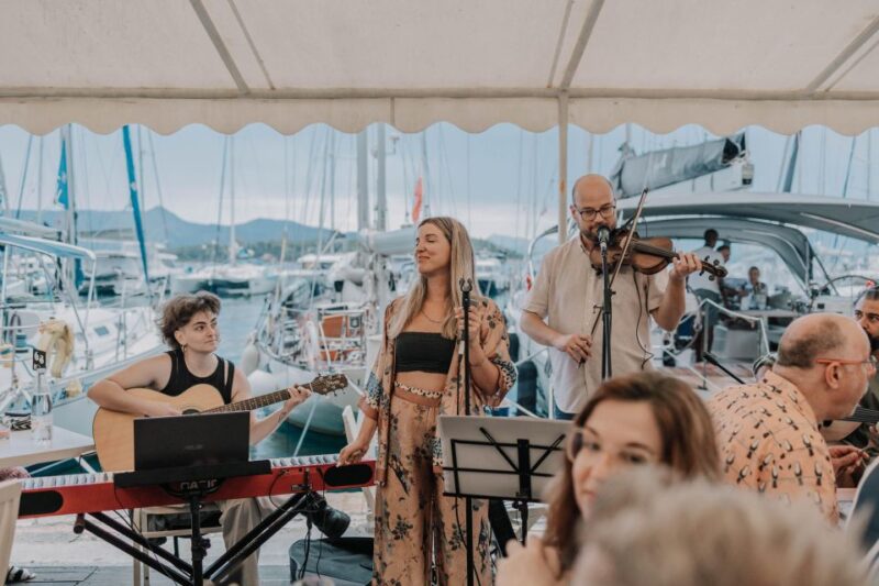 Corfu: Live Greek Music and Stories at the Vineyard - Setting