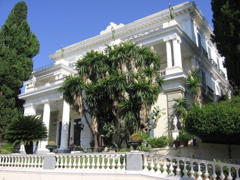 Corfu: Palace and Baths Royalty Tour - Kanoni Area