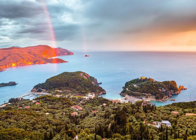 Corfu: Paleokastritsa and Old Town Minivan Tour - Exploring Paleokastritsa