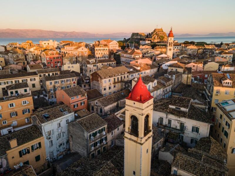 Corfu: Paleokastritsa and Old Town Minivan Tour - Visiting Historical Sites