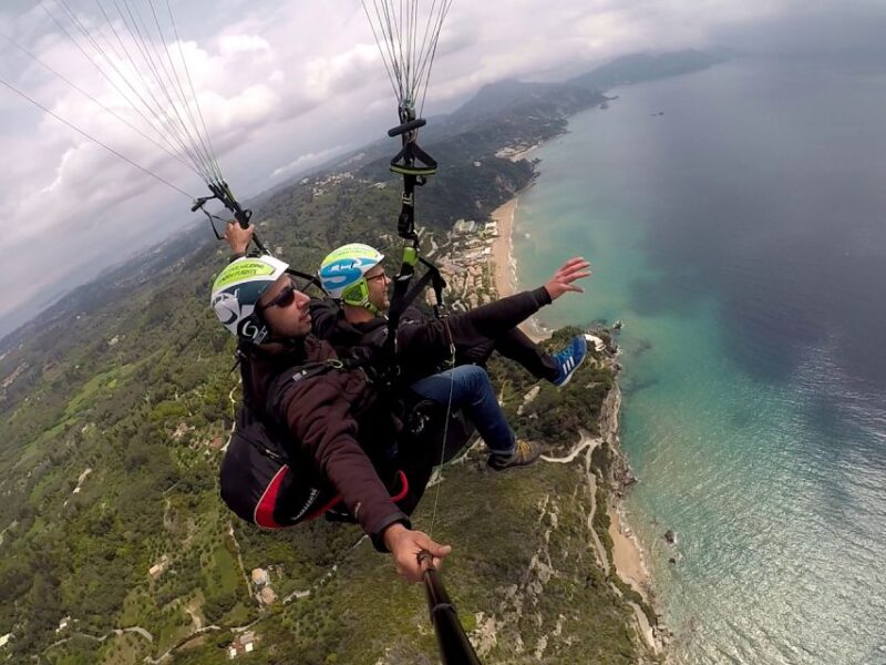 Corfu: Paragliding Tandem Flight Above Pelekas Town - Booking and Cancellation Policy