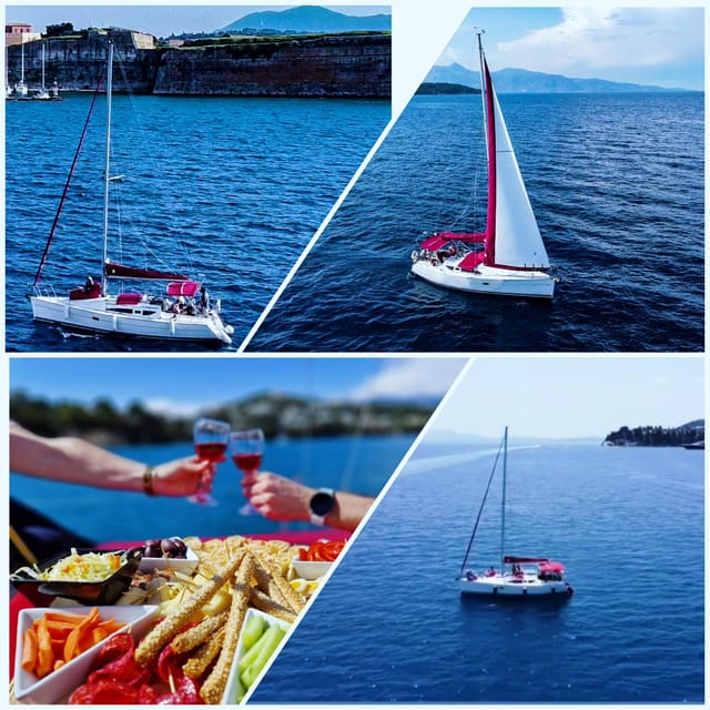 Corfu: Private Sailing Cruise With Swim Stops & Drinks - Key Points