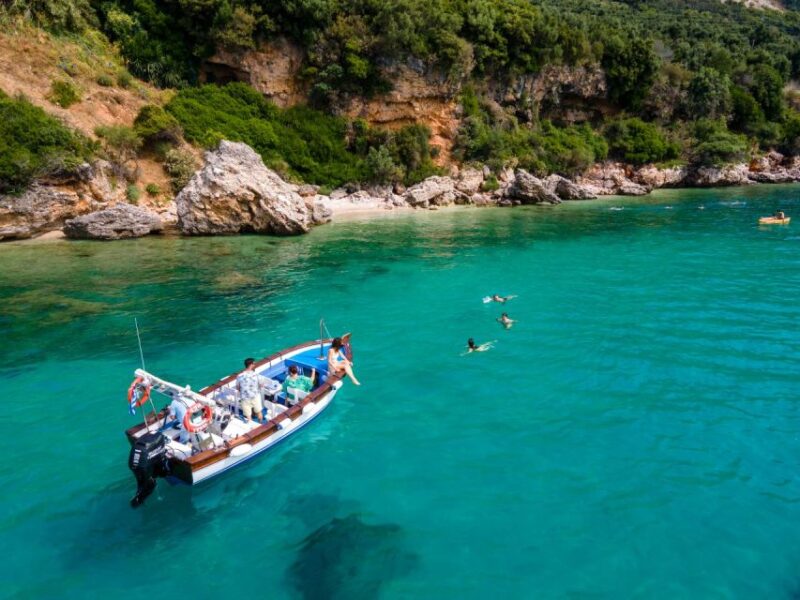 Corfu Town 3hr Private Cruise With Swim Stops - Vidos Island