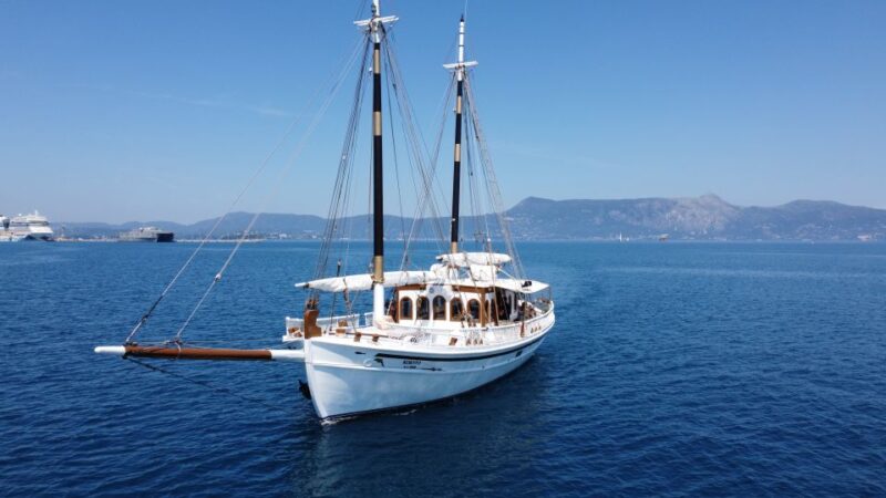 Corfu Town: Full-Day Cruise With Lunch, Drinks & Swim Stops - Included Services and Fees