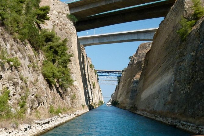Corinth Canal, Ancient Corinth, Mycenae and Nafplio Private Tour From Athens - Palamidi Castle in Nafplio