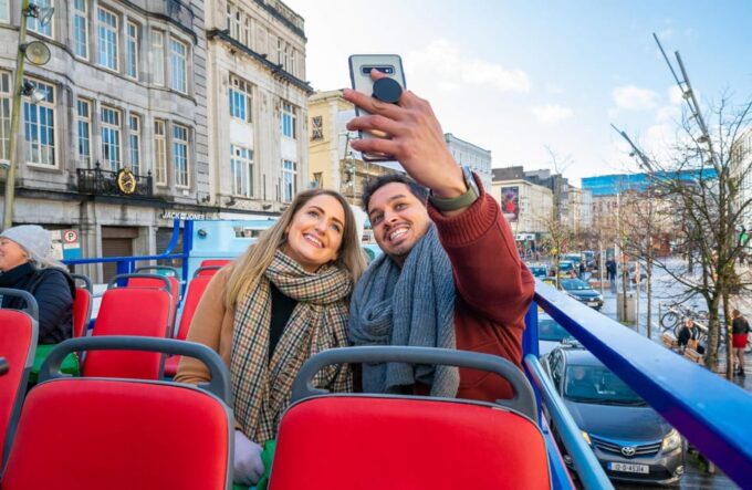 Cork City Hop On/Off Open Top Bus Tour - Scenic Drive Through Historic Streets