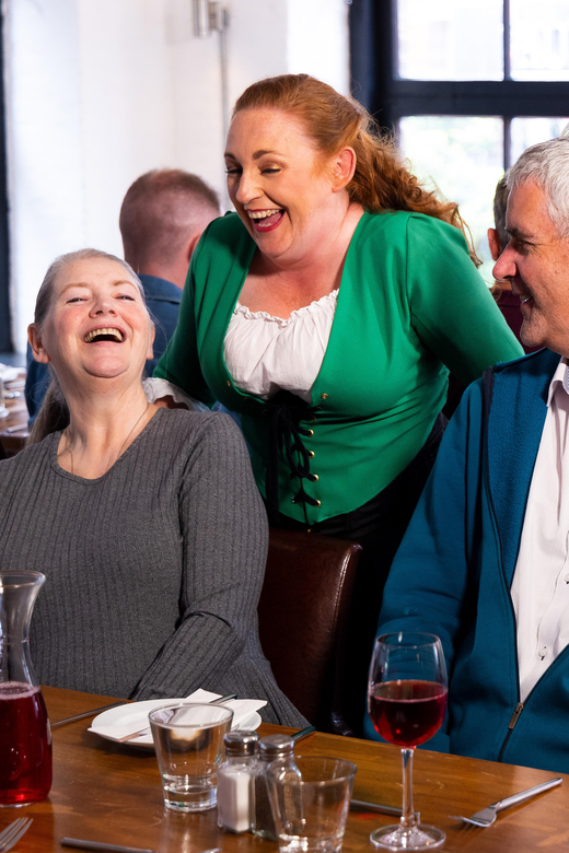 Cork: Hysterical Histories, Comedic Dinner Theater Show - Food and Drink