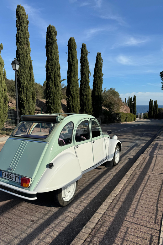 Corniche Dor 2CV Tour With Wine Tasting - Itinerary Details
