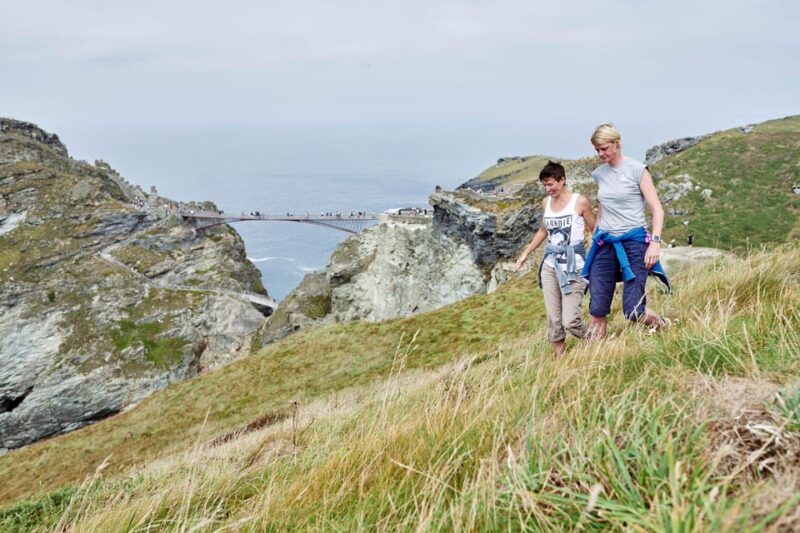 Cornwall: Tintagel Castle Entry Ticket - Merlins Cave and Legends
