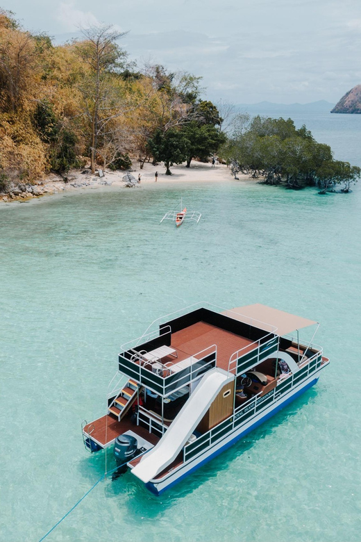 Coron Island Hopping: via Private Double Deck Party Boat - Inclusions and Logistics