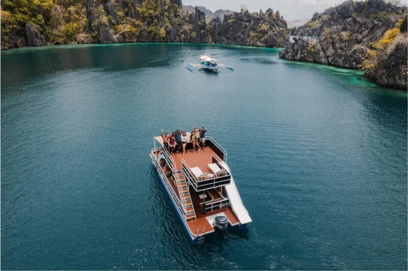 Coron Island Hopping: via Private Double Deck Party Boat - Availability and Reservations