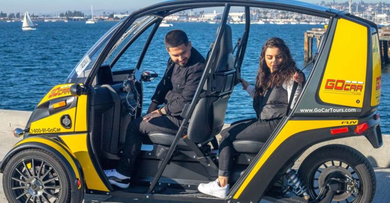 Coronado: GPS-Guided Private Electric Open-Top Car Tour - Key Points