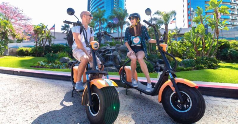 Coronado: GPS-Guided Scooter Tour & Round-Trip Ferry - Tour Features