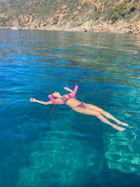 Corsica: Calanques De Piana-Capo Rosso Boat Trip/Snorkeling - Plage De Ficaghjola: Tranquil Swim