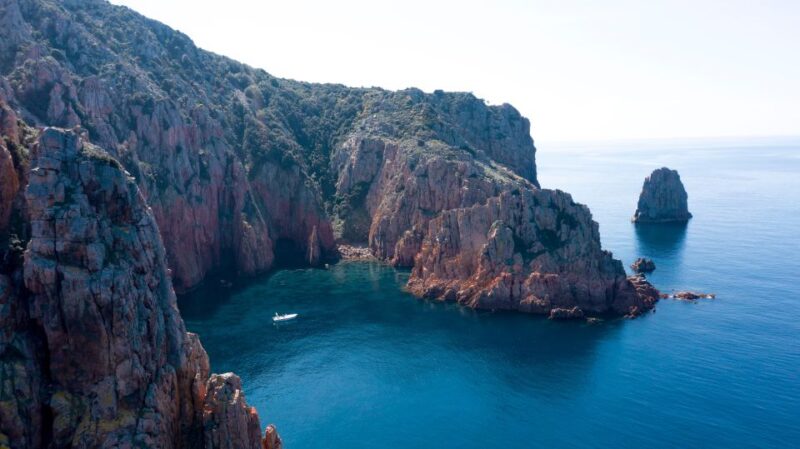 Corsica: Calanques De Piana-Capo Rosso Boat Trip/Snorkeling - Speedboat Transportation to Destinations