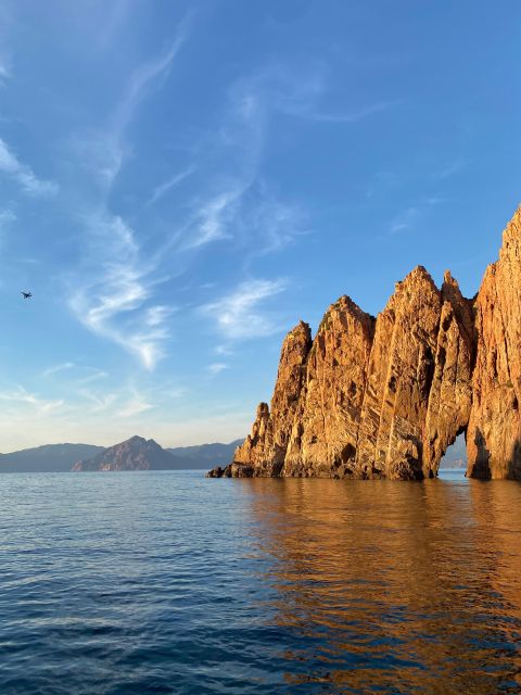 Corsican Evening: Calanques De Piana Sunset Aperitif With Music - Omigna Genovese Tower