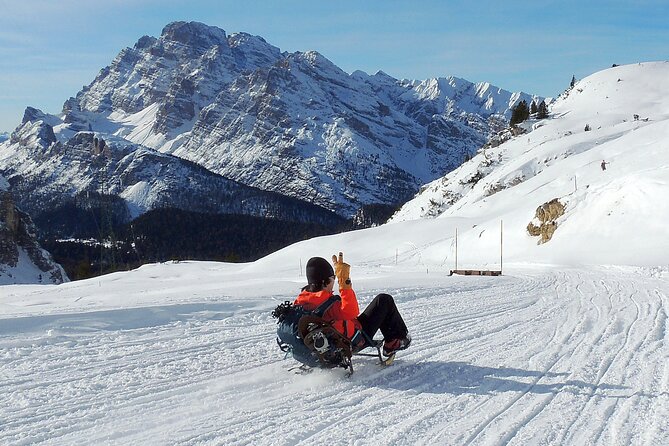 Cortina Dolomites: Winter Hiking & Sledding Experience - Accessibility Information