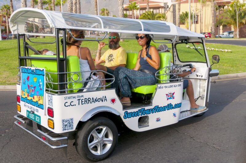 Costa Adeje: Double Tuk-Tuk Tour - Fañabé, Oasis Del Duque, and Ermita San Sebastián