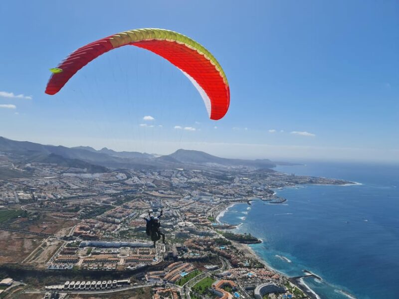 Costa Adeje - Tandem Paragliding From 800M - Free Pickup - Key Points