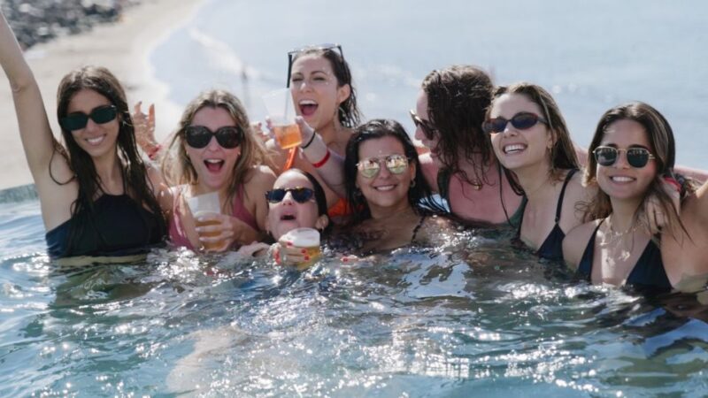 Costa Adeje: Tenerife Monkey Beach Club Utopia Pool Party - Pool and Views