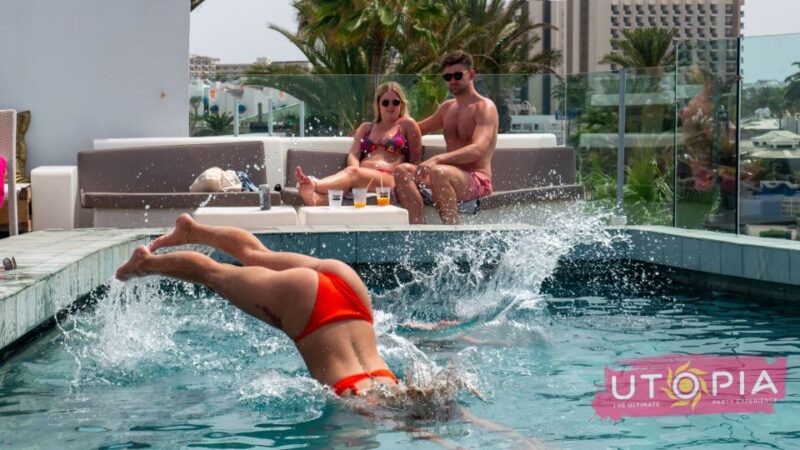 Costa Adeje: Tenerife Monkey Beach Club Utopia Pool Party - Live Entertainment