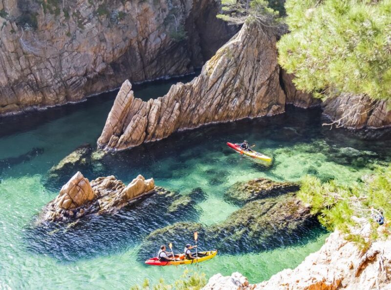 Costa Brava: Sea Caves Kayaking and Snorkeling Tour - Inclusions