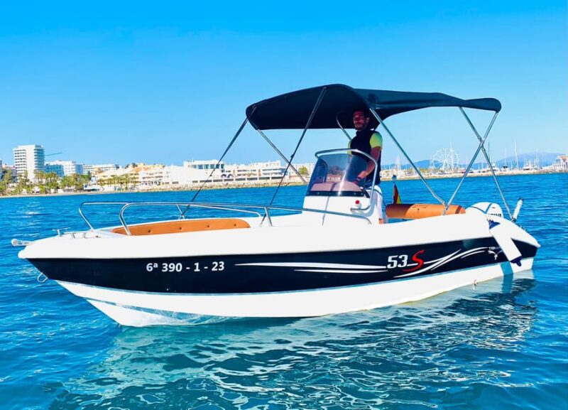 Costa Del Sol: Rent Boat Without License, Unique Experience - Itinerary and Activities