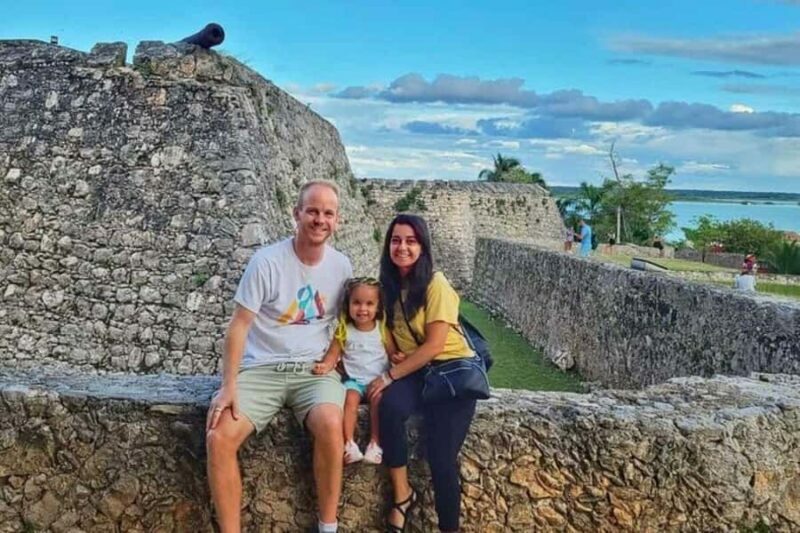 Costa Maya: Bacalar Fort and Blue Lagoon Boat Ride Combo - Key Points