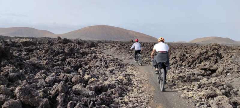 Costa Teguise: E-Bike Tour Among the Volcanoes in Lanzarote - Riding Through Lava Seas
