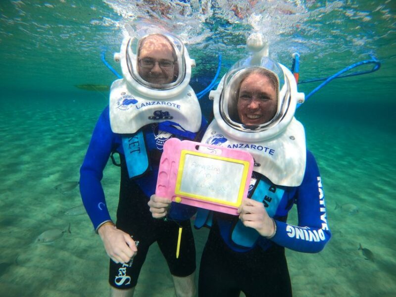 Costa Teguise : Underwater Sea Trek Experience - Inclusion