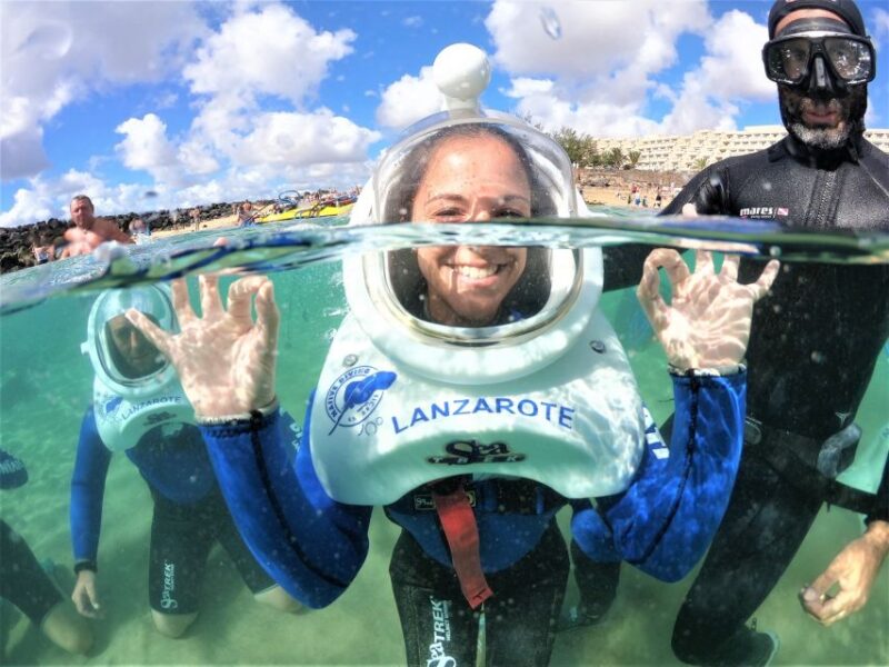 Costa Teguise : Underwater Sea Trek Experience - Selling Out