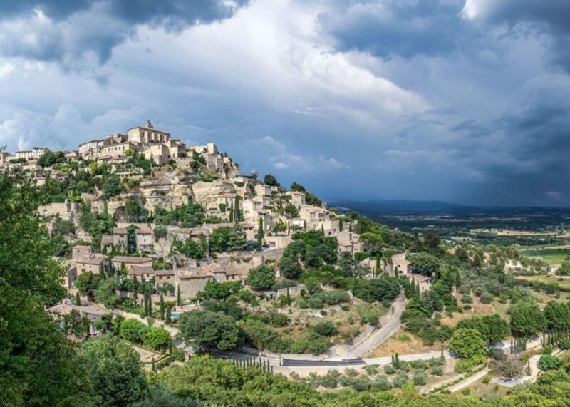 Coustellet: Hills of Fordes Bike Ride - Key Points