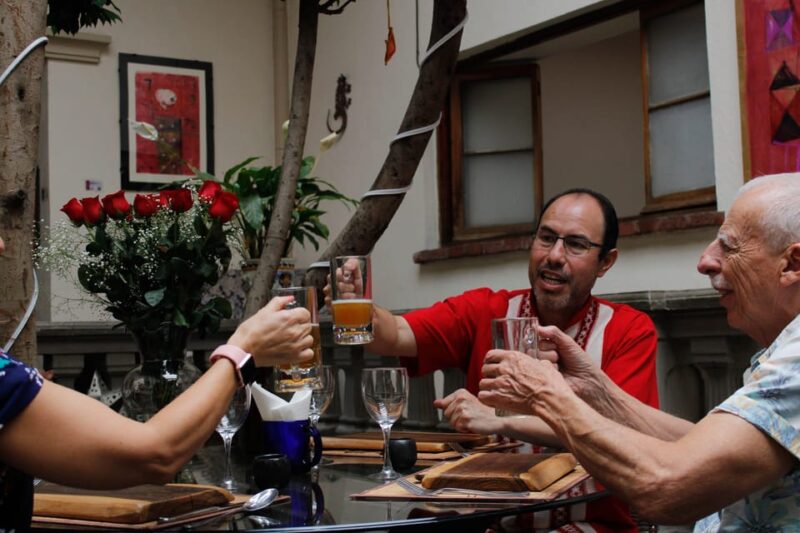 Coyoacán; Pulque, Wine, Beer and Mezcal Tasting - Culinary Experience