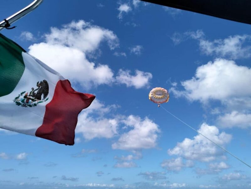 Cozumel: 15 Minute Parachute Boat Flight - Booking Information