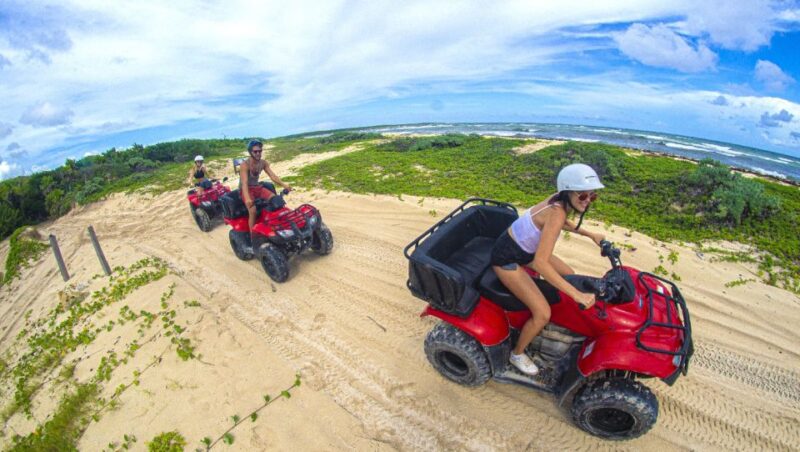 Cozumel: ATV & Snorkeling Guided Tour With Beach Club Lunch - Snorkeling in Cozumels Waters