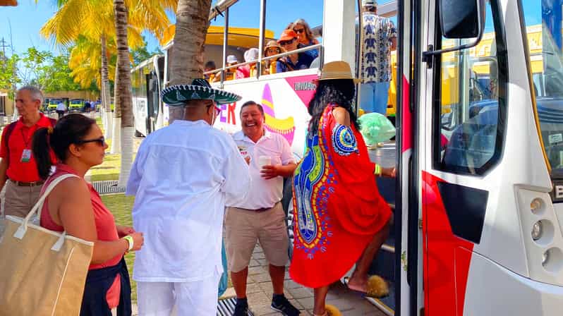 Cozumel: Caribbean Style Hop on Hop off & Beach Break - Tour Details and Language