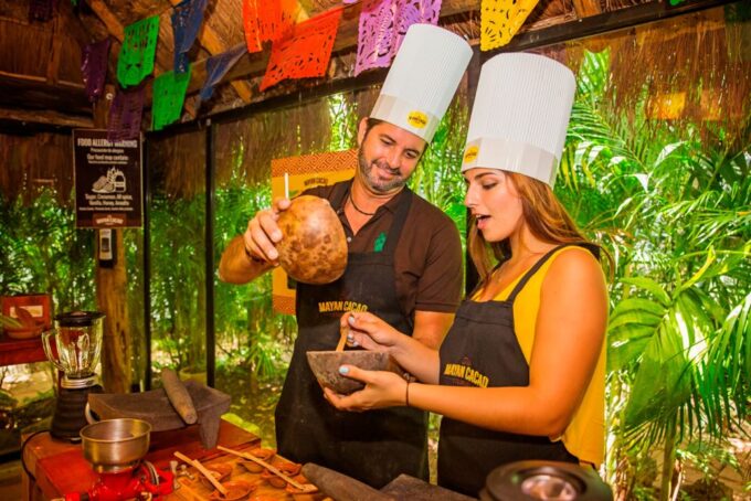 Cozumel: Chocolate Margarita Workshop With Mayan Recipe - Handmade Chocolate Bar