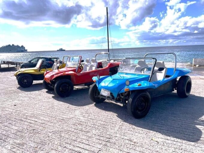 Cozumel: Classic Jeep or Buggy Island Tour to Punta Sur - Beach Club Amenities