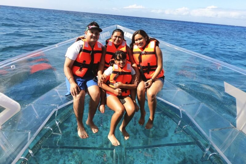 Cozumel: Clear Boat and Electric Scooter Ride - Key Points