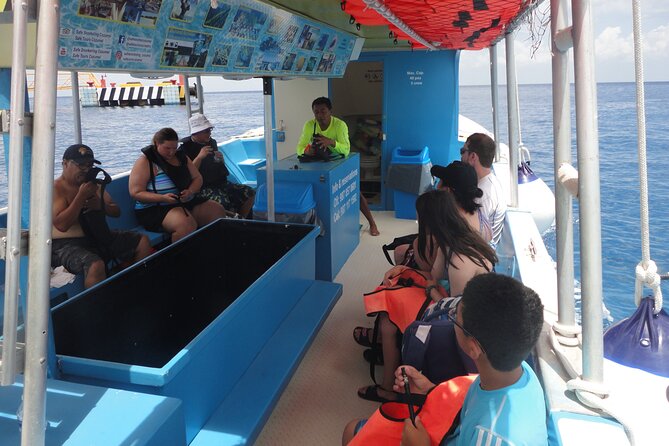 Cozumel Coral Reef Snorkeling by Glass Bottom Boat With Guide - Snorkeling Experience