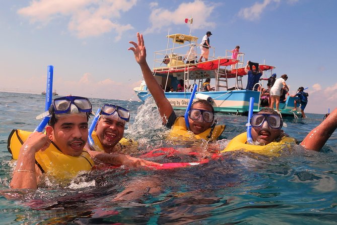 Cozumel Coral Reef Snorkeling by Glass Bottom Boat With Guide - Ideal for Visitors