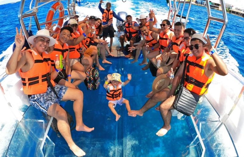 Cozumel: Excursion Crystal Boat Tour With Snorkel & Drinks - Optional Marine Life Viewing