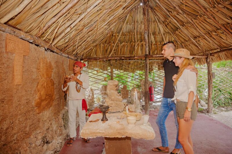 Cozumel: General Entrance to Mayan Bee Sanctuary - Monolith Path and Cultural Symbols
