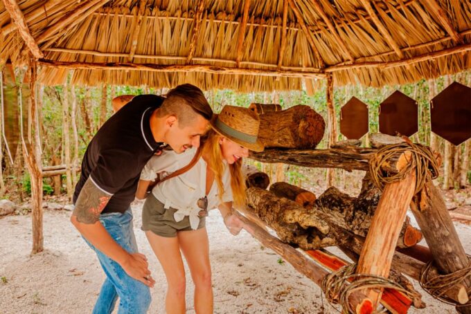 Cozumel: General Entrance to Mayan Bee Sanctuary - Sampling Honey and Bee Products