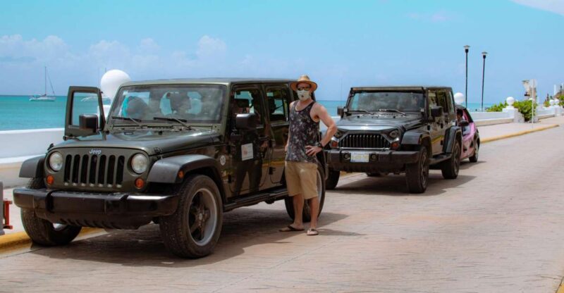 Cozumel Jeep Safari With Beach Lunch and Snorkeling - Experience Highlights