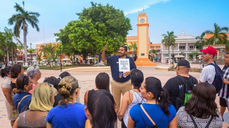 Cozumel: Open Top City Tour & Beach Break - Key Points