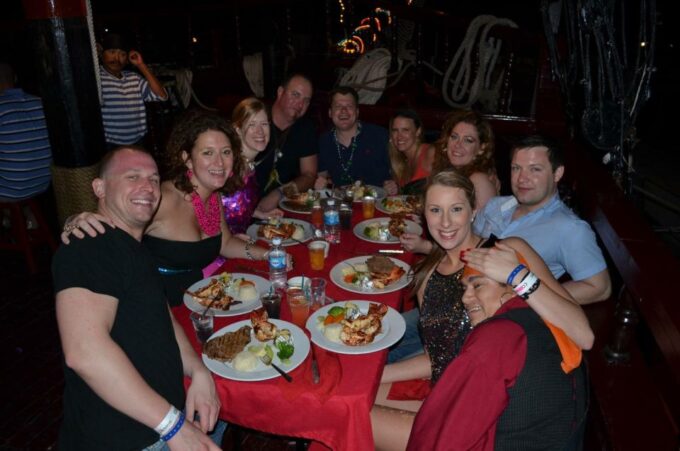 Cozumel: Pirate Ship Cruise With Open Bar, Dinner, and Show - Meeting Point and Requirements