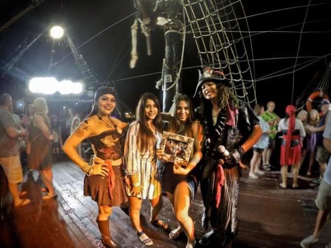 Cozumel: Pirate Ship Cruise With Open Bar, Dinner, and Show - Frequently Asked Questions