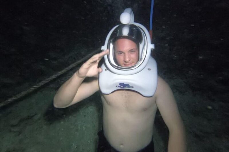 Cozumel: Sea Trek Underwater Night Dive Experience - Whats Included